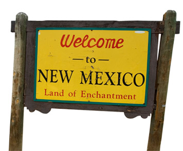 Welcome to New Mexico - Land of Enchantment